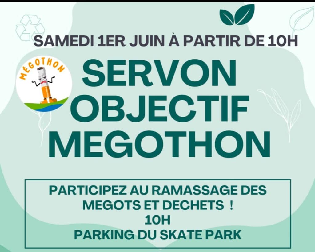 Le mégothon à Servon-sur-Vilaine